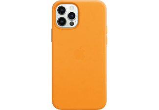 APPLE iPhone 12/12 Pro Leren Case California Poppy