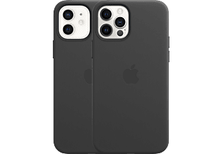 bezig vliegtuig Schuine streep APPLE iPhone 12/12 Pro Leren Case Zwart kopen? | MediaMarkt