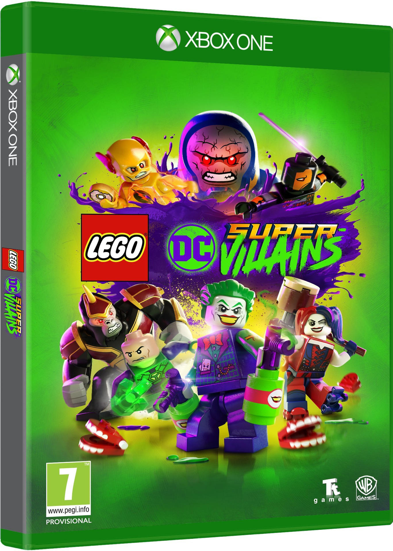 LEGO DC Super-Villains játékdoboz.