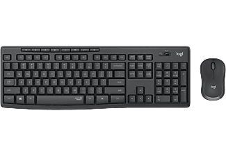 LOGITECH MK295 vezeték nélküli billentyűzet + egér, US kiosztású, szürke (920-009800)