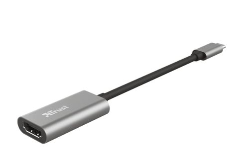 Adaptador USB  Trust Dalyx USB-C a HDMI, Multifunción, Para PC