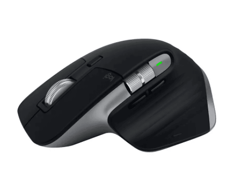 Ratón inalámbrico - Logitech MX Master 3 for Mac, 4000 ppp, Bluetooth, Sistema óptico, Negro