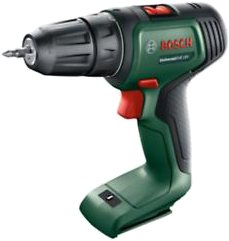 BOSCH UniversalDrill Akkus kétfokozatú fúrócsavarozó, 18V (akku és töltő nélkül) (06039D4000)