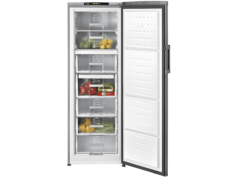 Congelador vertical - Teka TGF3 270 NF SS, 250l, No Frost, 171.40cm, A+, Inox