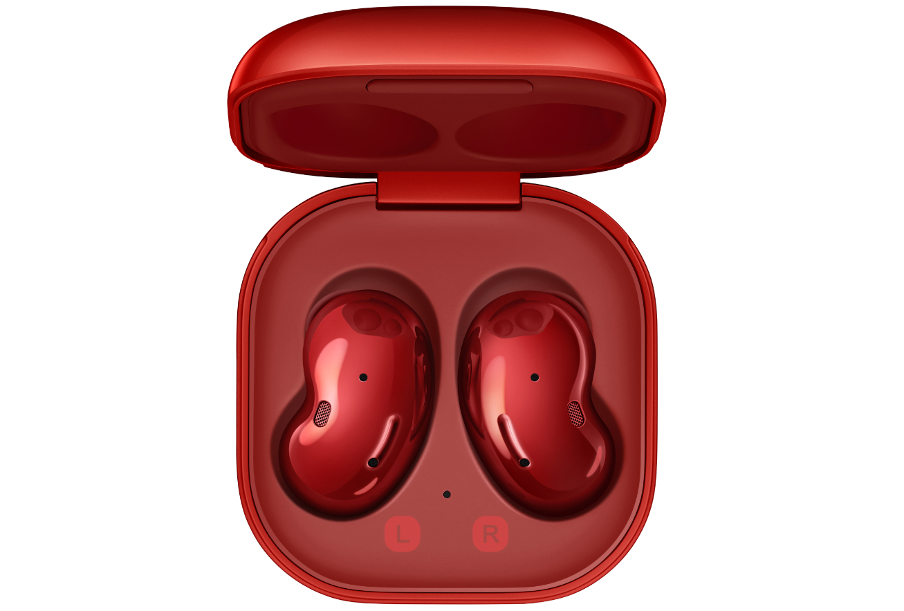 SAMSUNG SM-R180 Galaxy Buds Live, In-ear Kopfhörer Bluetooth Rot