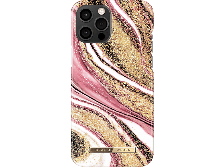 Ideal Of Sweden Iphone 12 Pro Max Fashion Case Cosmic Pink Swirl