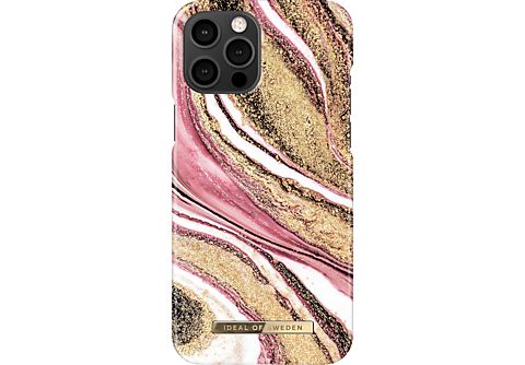 IDEAL OF SWEDEN iPhone 12 Pro Max Fashion Case Cosmic Pink Swirl