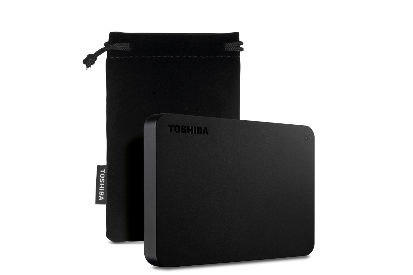 TOSHIBA Canvio Basics Exclusive Festplatte, 2 TB HDD, 2,5 Zoll, extern, Schwarz