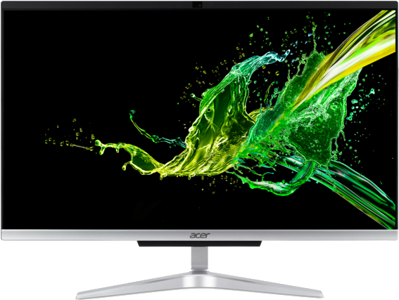 ACER All-in-One PC Aspire C24-963, silber - Ausstellungsstück All-in-One PC 23,8 Zoll, Full-HD, Intel® Core™ i5-1035G1 Prozessor
(6 MB Cache, bis zu 3.60 GHz), 8 GB RAM, 512 GB SSD, Silber