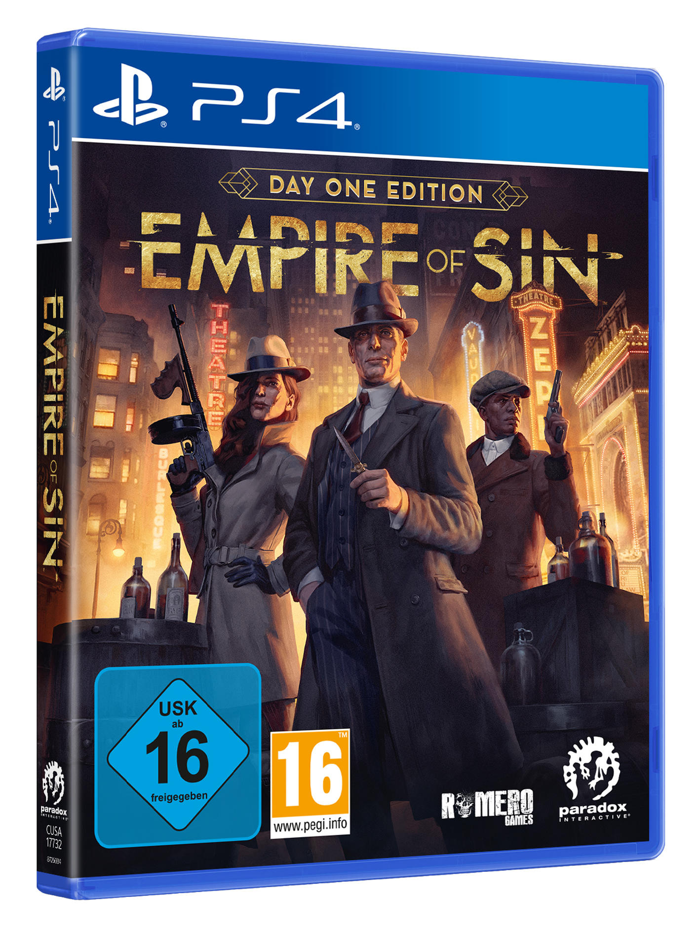 Jeu PS4 Empire Of Sin – Day One Edition – Neuf Sous Blister