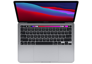 Apple MacBook Pro (2020), 13.3" Retina, Chip M1 de Apple, 8 GB, 256 GB SSD, MacOS, Cámara FaceTime HD a 720p, Gris espacial