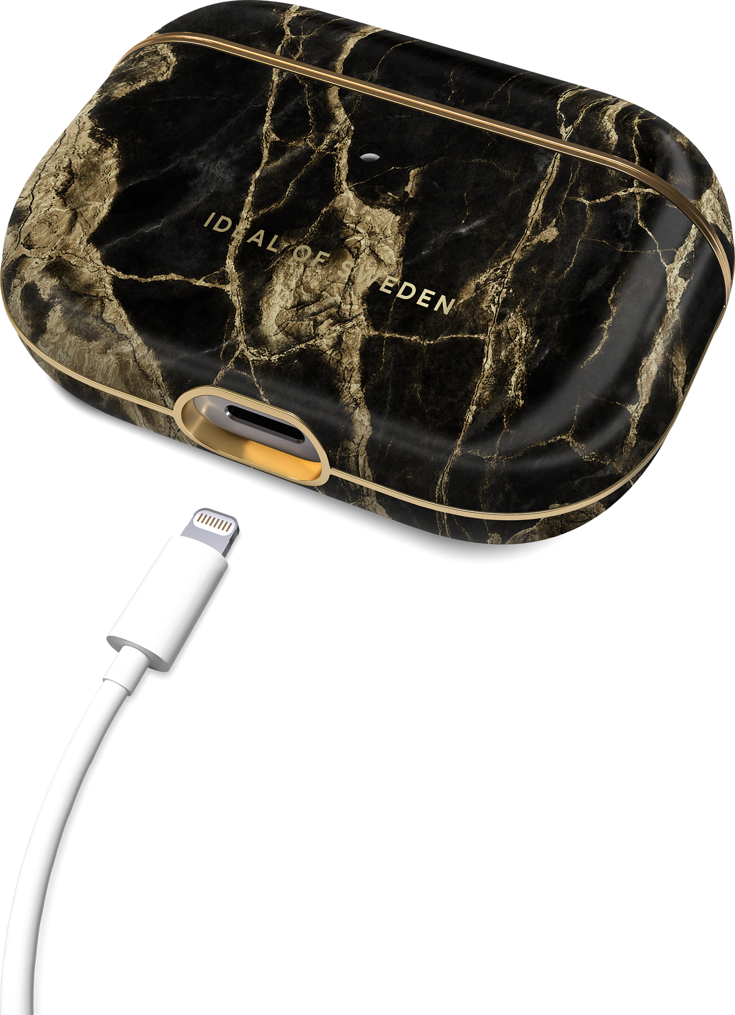 IDEAL OF SWEDEN AirPods Pro Case Golden Smoke Marble MediaMarkt