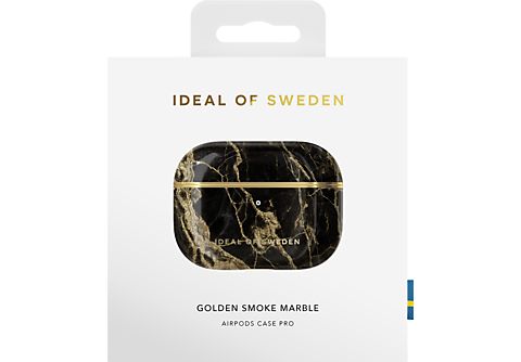 IDEAL OF SWEDEN AirPods Pro Case Golden Smoke Marble