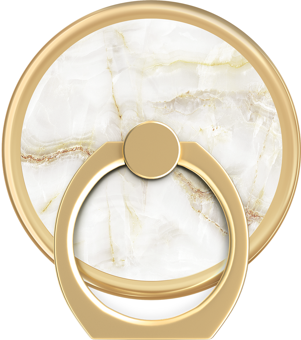 IDEAL OF SWEDEN Magnetic Ring Mount Golden Pearl Marble