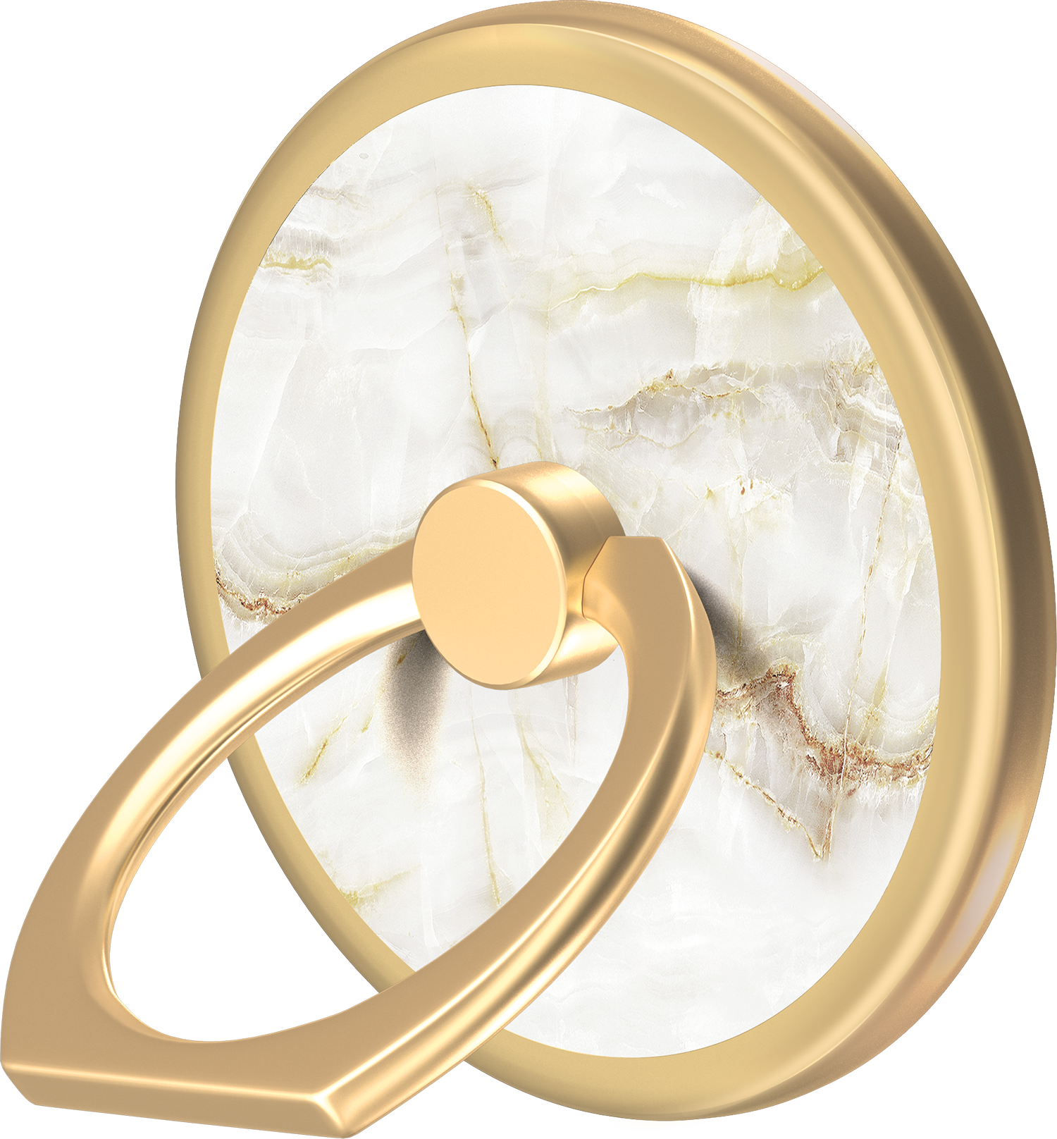 IDEAL OF SWEDEN Magnetic Ring Mount Golden Pearl Marble