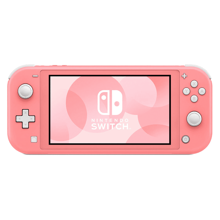 Consola - Nintendo Switch Lite, Portátil, Coral + Animal Crossing: New horizons (Código digital)