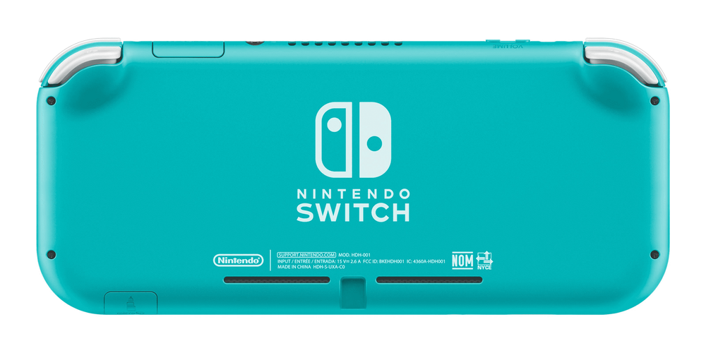 Consola - Nintendo Switch Lite, Portátil, Turquesa + Animal Crossing: New horizons (Código digital)