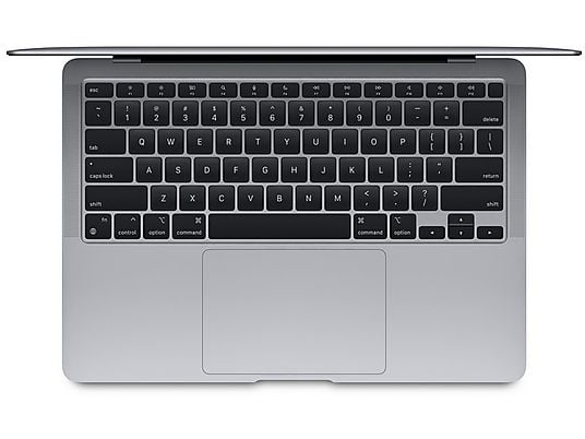 Apple MacBook Air (2020), 13.3" Retina, Chip M1 de Apple, 8 GB, 256 GB SSD, MacOS, Teclado Magic Keyboard Touch ID, Gris espacial