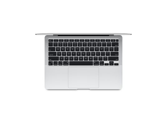 Apple MacBook Air (2020), 13.3" Retina, Chip M1 de Apple, 8 GB, 256 GB SSD, MacOS, Teclado Magic Keyboard Touch ID, Plata