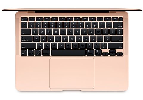 Apple MacBook Air (2020), 13.3" Retina, Chip M1 de Apple, 8 GB, 256 GB SSD, MacOS, Teclado Magic Keyboard Touch ID, Oro