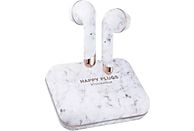 HAPPY PLUGS Air 1 Plus Earbud - True Wireless Kopfhörer (In-ear, Weiss/Marble)