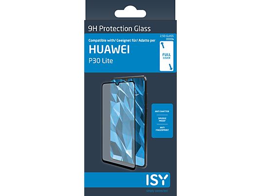 ISY IPG-5040-2.5D  - Schutzglas (Passend für Modell: Huawei P30 Lite)