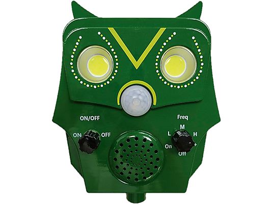 BEST DIRECT Starlyf Owl Guard - Ultraschall Tiervertreiber (Grün)