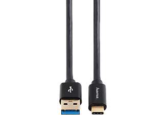 HAMA 135715 CABLE USB-C/A 1M - Cable USB (Noir)