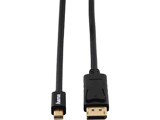 HAMA 54563 CABLE DPP/M-DPP M/M 1.8M GP - DisplayPort-Kabel (Schwarz)