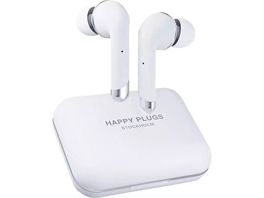 HAPPY PLUGS Air 1 Plus In-Ear - Écouteurs True Wireless (In-ear, Blanc)