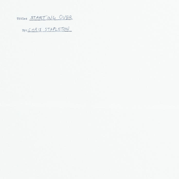 Chris Stapleton - Starting Over  - (CD)