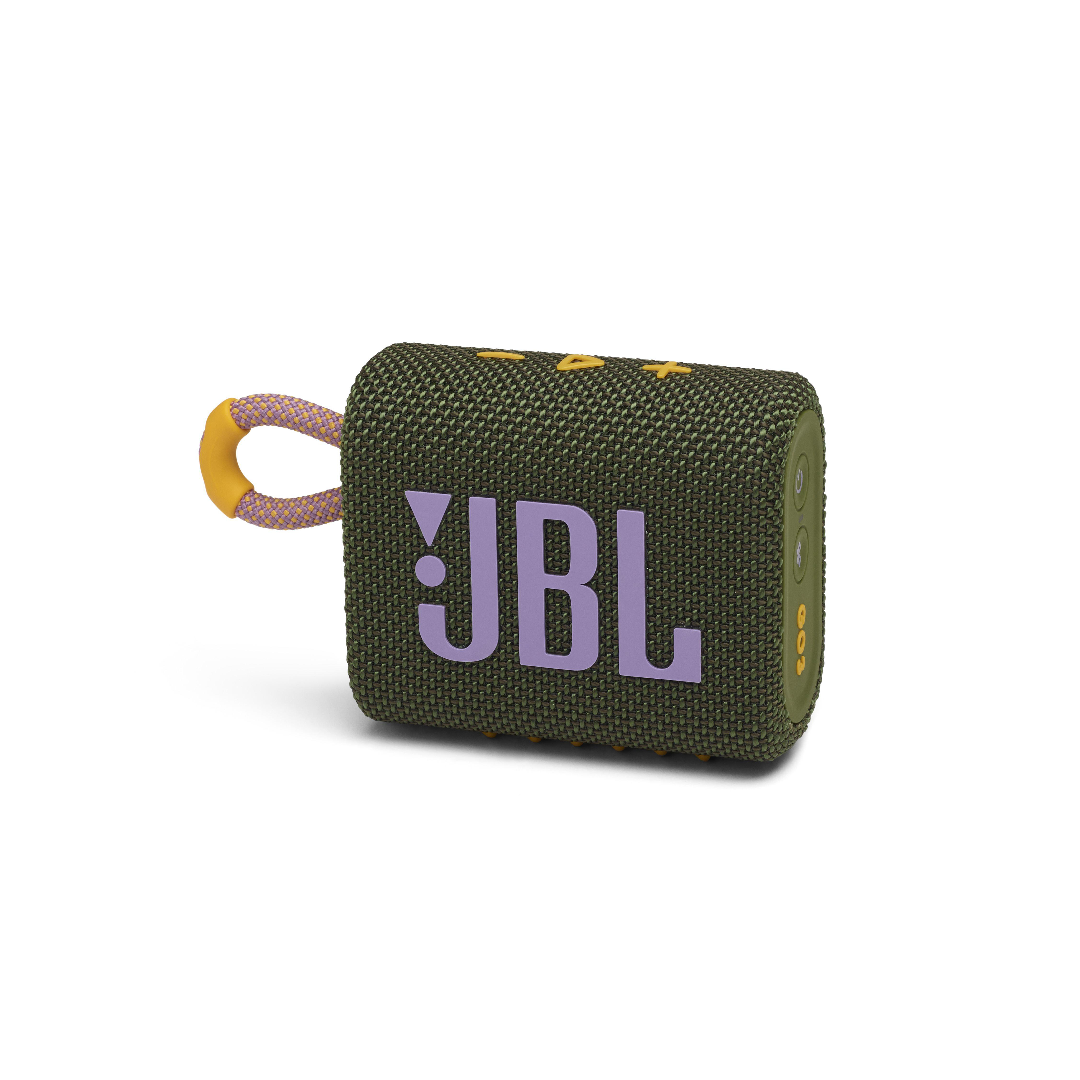 JBL GO3 Bluetooth Lautsprecher, Grün