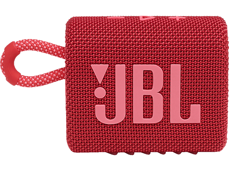 JBL GO3 Bluetooth Lautsprecher, Rot