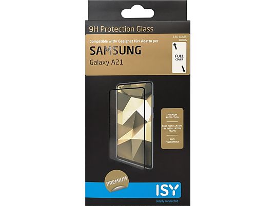 ISY IPG-5084-2.5D - Verre de protection (Convient pour le modèle: Samsung Galaxy A21)