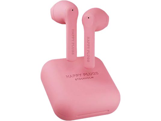 HAPPY PLUGS Air 1 Go - Écouteurs True Wireless (In-ear, Pêche)
