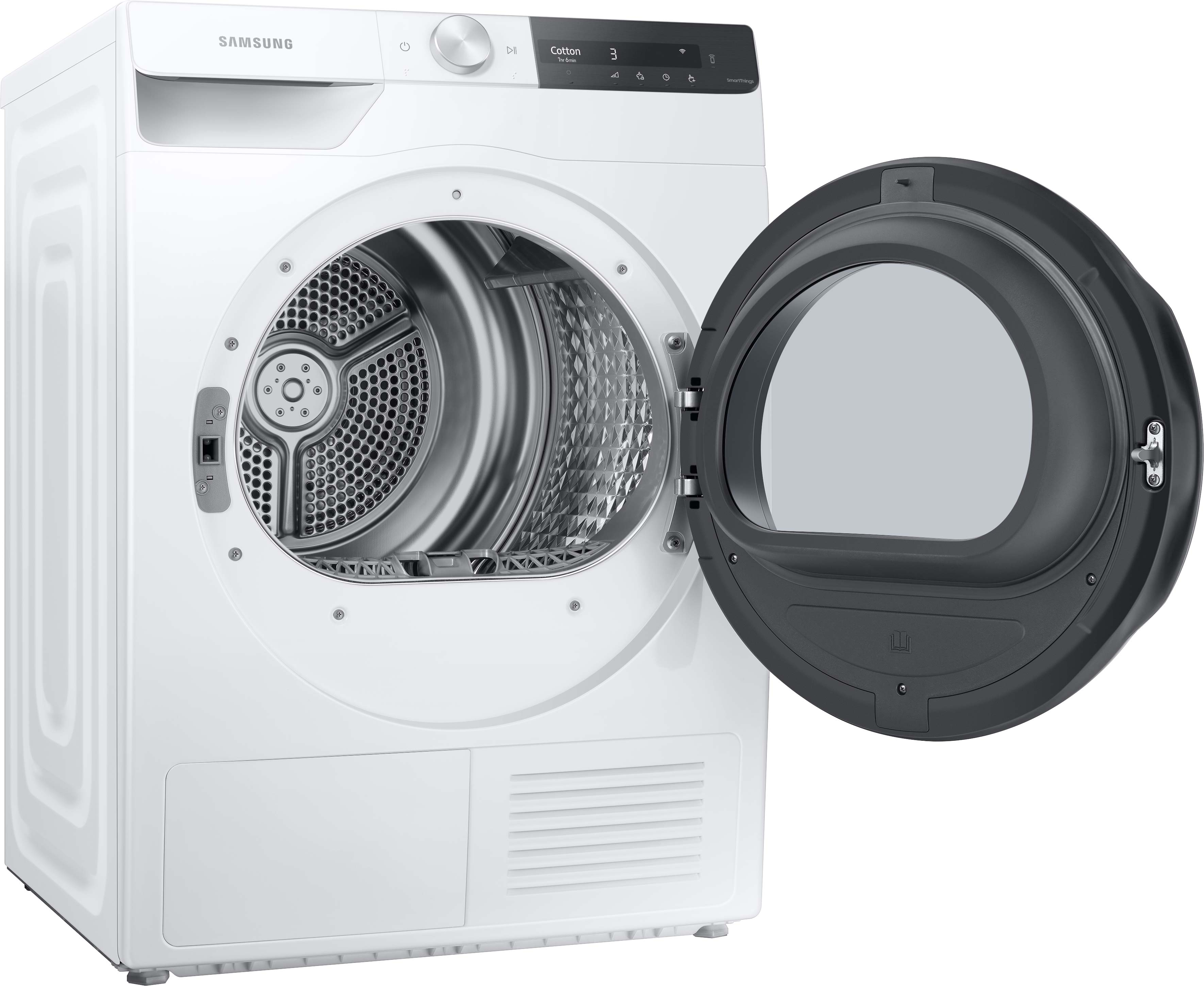 SAMSUNG DV80T7220BT/S2 Wärmepumpentrockner  (8 kg, A+++, Weiß/Schwarz)