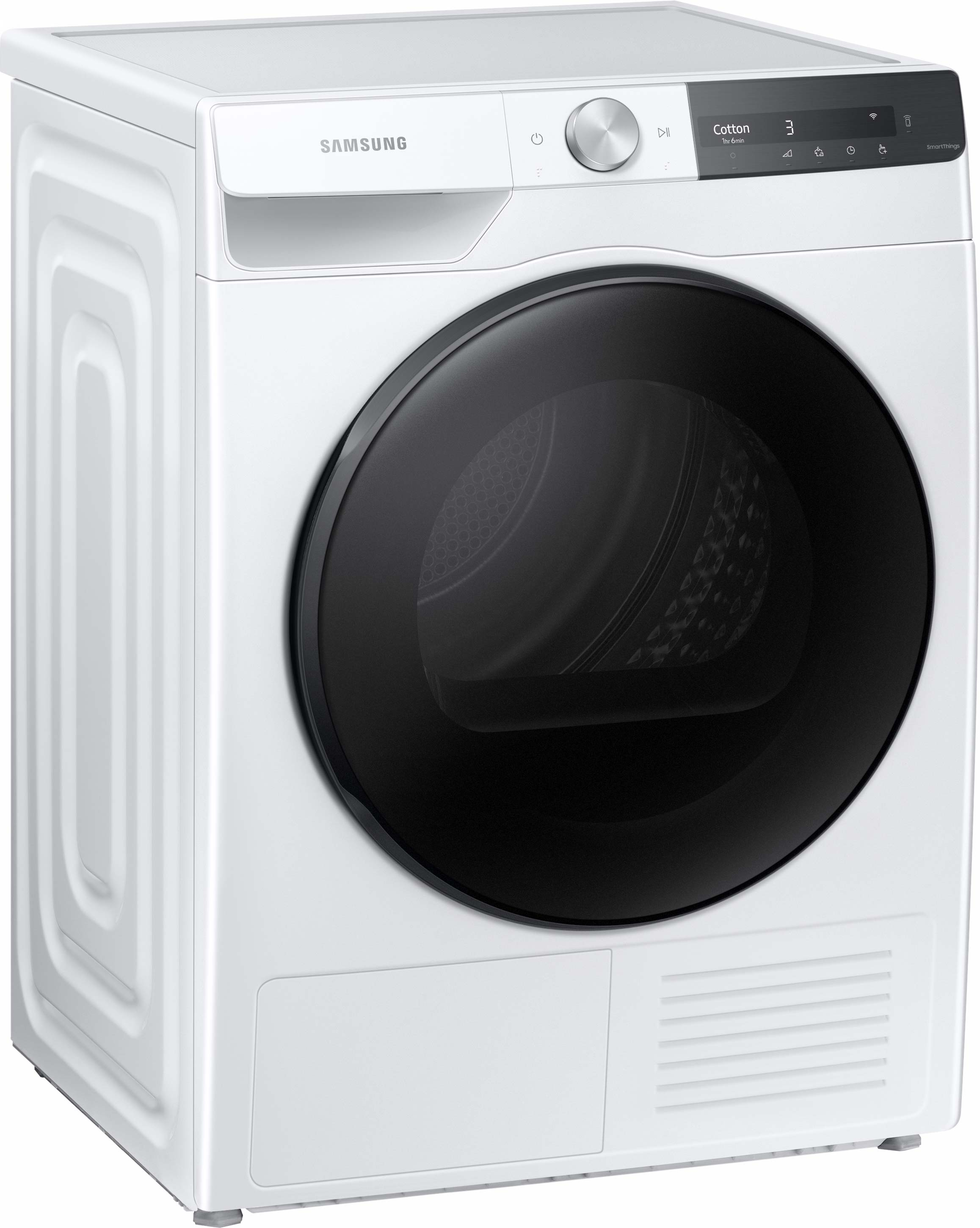SAMSUNG DV80T7220BT/S2 Wärmepumpentrockner  (8 kg, A+++, Weiß/Schwarz)