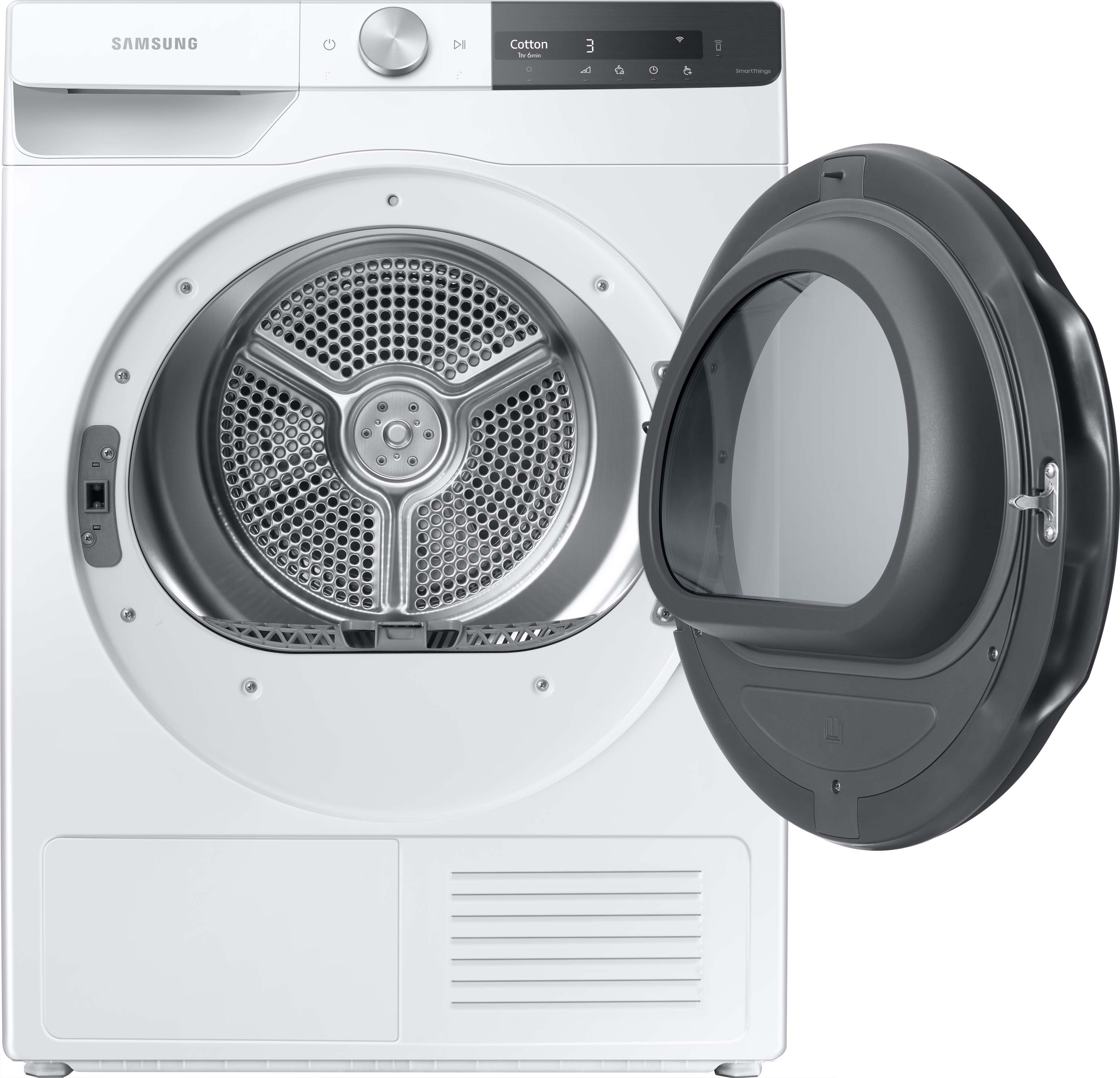 SAMSUNG DV80T7220BT/S2 Wärmepumpentrockner  (8 kg, A+++, Weiß/Schwarz)