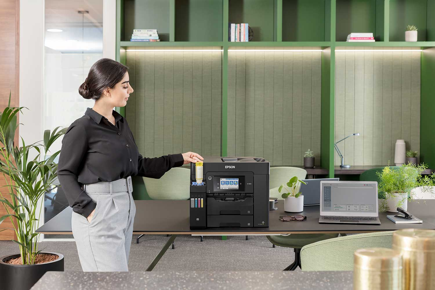 EPSON Imprimante multifonction EcoTank ET-5800 (C11CJ30401) Imprimante multifonction