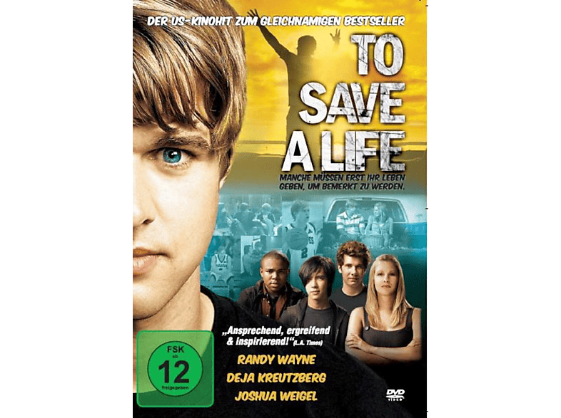 To Save A Life DVD