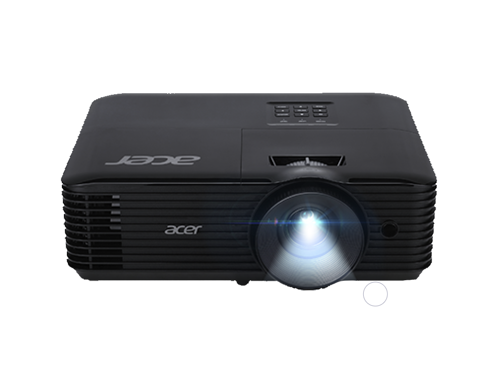 Proyector - Acer X1127, SVGA, UHP, Inalámbrico, 3D HDMI, Acer LumiSense™, Acer BlueLightShield™, Negro