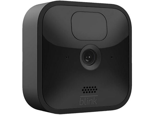 Cámara de vigilancia IP - Amazon Blink Outdoor, Full HD, WiFi, Compatible con Alexa, Visión Nocturna, Negro