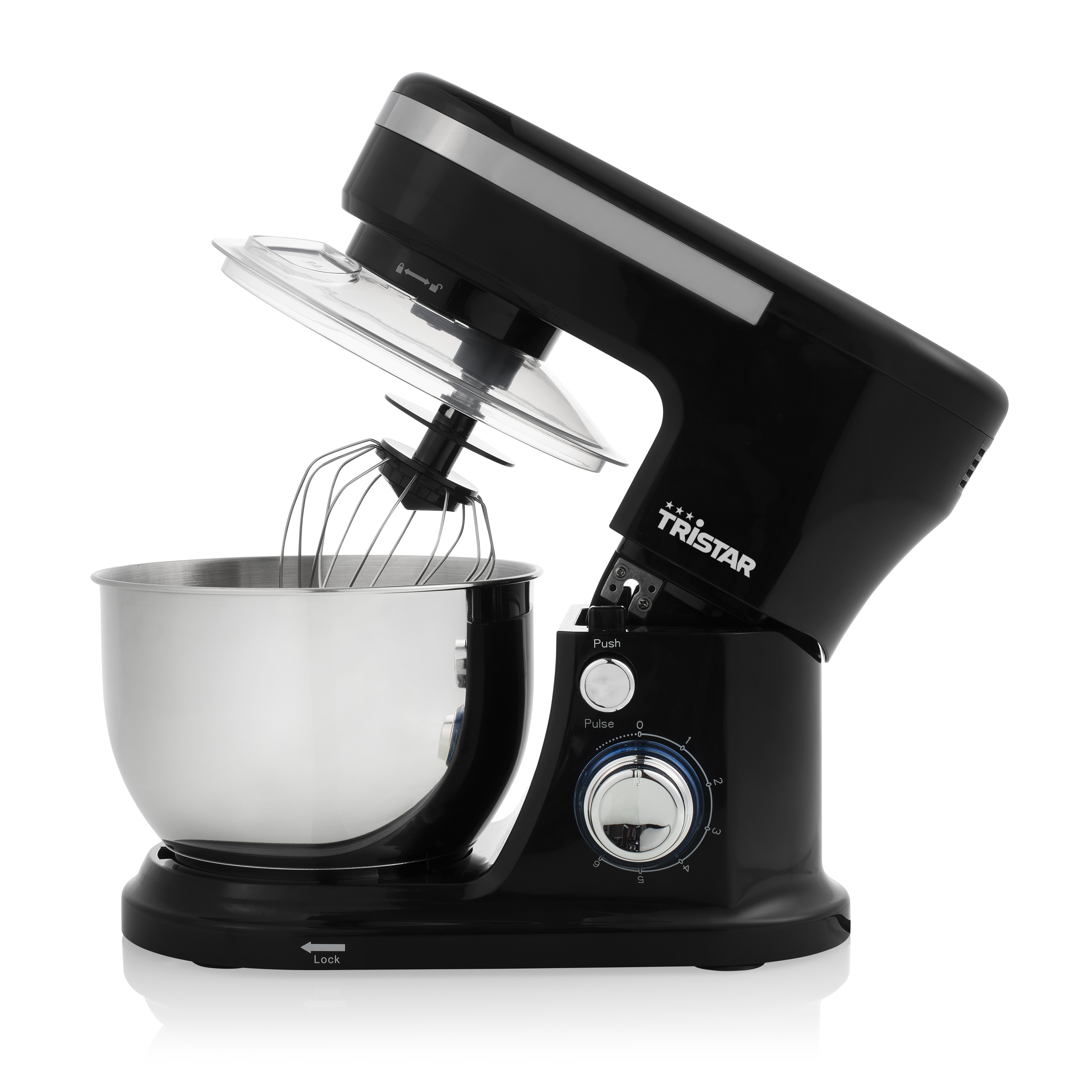 Robot de cocina - Tristar MX-4837, 1000 W, 4L, 6 Velocidades, Negro
