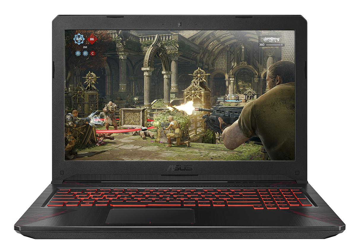 Portátil gaming - Asus TUF FX504GD-DM364T, 15.6", Intel® Core™ i7-8750H, 16 GB, 1 TB + 128GB SSD, GTX1050, W10