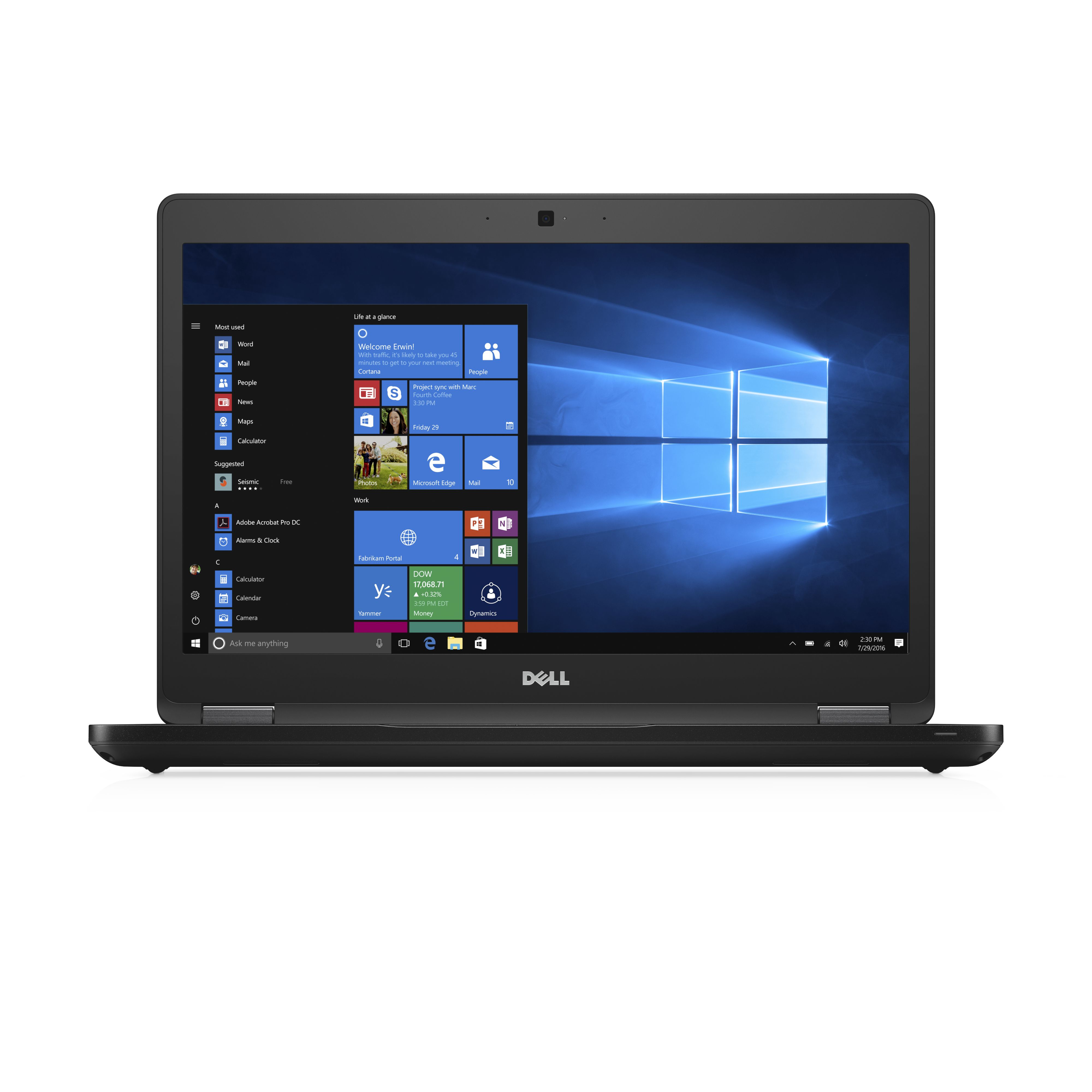 Portátil - Dell, Latitude 5480 14GB, Intel® Core® i3-7100U 4GB, 128GB, HD620 W10