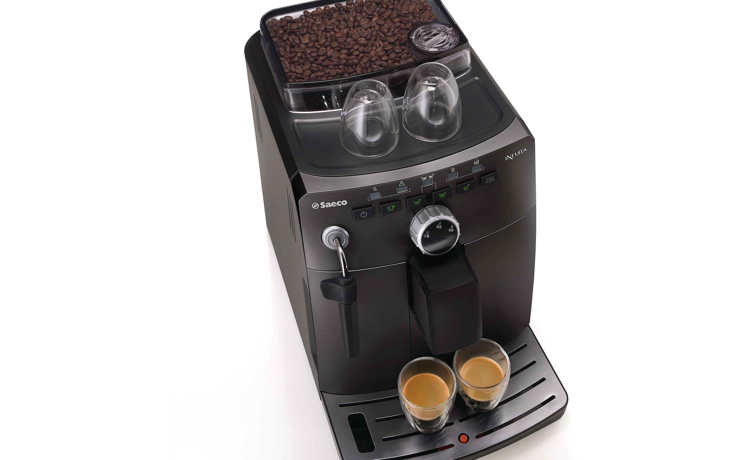 Cafetera superautomática - Saeco HD8750/11 Presión 15 bares, Capacidad 1.5L, Sistema Aroma