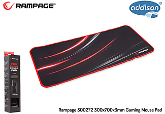 RAMPAGE 300272 Gaming Mouse Pad Siyah