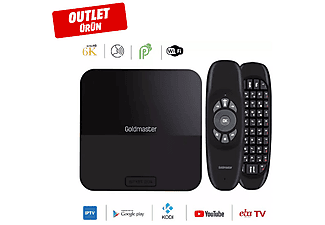 GOLDMASTER Netta 2 Android Media Box Siyah Outlet 1211227