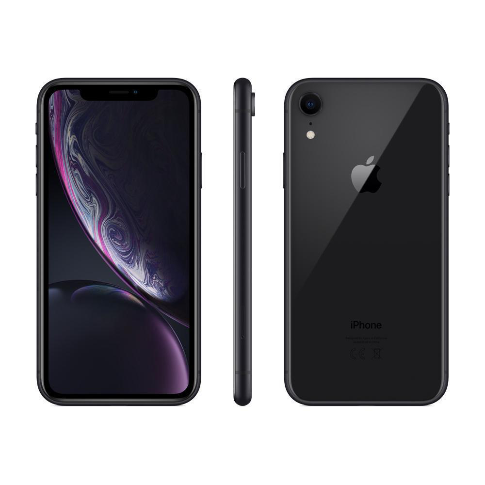 APPLE iPhone XR 64 GB Schwarz Dual SIM