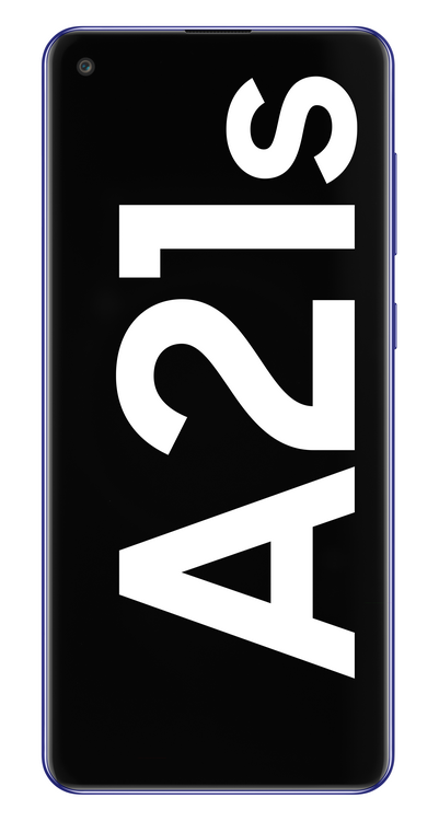 Móvil - Samsung Galaxy A21s, Azul, 64 GB, 4 GB, 6.5" HD+, Exynos 850, 5000 mAh, Android